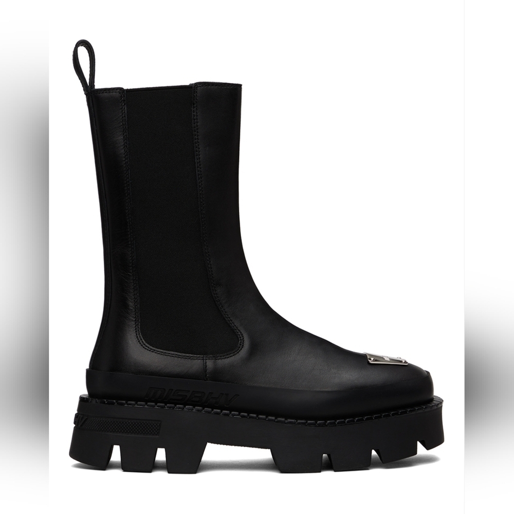 Misbhv Black 'The 2000' Chelsea Boots size 42 BNWB (no lid)